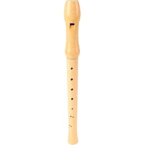 Vertical Wooden Flute, 8 Holes Short Clarinet Woodwind Musical Instrument Great Sound Vertical Flute Birthday Gifts for Children Beginners (32cm/12.6in)