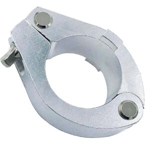 Drum Hinged Memory Lock 1.41 Inch Diameter Chrome Cymbal Stand Memory Lock Tube Memory Lock for Drum Set Stand Tom Drum Mount Percussion Rack Parts Silver