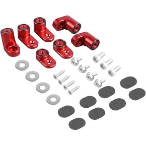 Bevinsee Bolt-on Type Rear Wing Spoiler Riser Extender Kit Compatible with Ford Focus ST Hatchback 2013 2104 2015 2016 2017 2018 /RS 2016-2018 Black in Kuwait