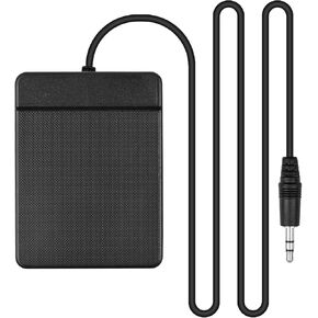 3.5mm Interface Compact Sustain Pedal Universal Single Pedal for Musical Instruments Portable Roll Up Piano Electronic Keyboard Elctronic Roll Up Drum