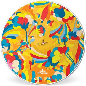 Evans Beatles Pepperland Woods, 20 inch Bass Drum Heads (INK20YELSUB-1)