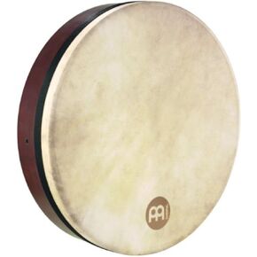 طبلة إطار Meinl Percussion مقاس 18 بوصة مع شريط متقاطع، سلتيك Bodhran-غير مصنوع في رأس جلد الماعز الصيني، لمسة نهائية بنية عتيقة، ضمان لمدة عامين، 0 (FD18BO) in Kuwait