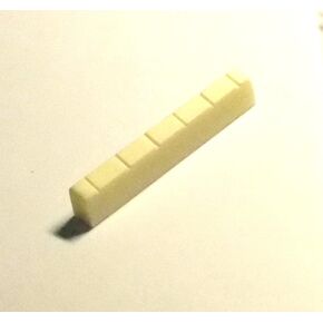 Generic 10 pcs Classical Guitar Nuts 52 x 6 x 9.0-8.5 mm Bone