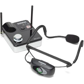 Samson Airline 99m Fitness Headset System, Black, K Band: 470–494 MHz