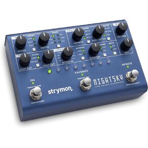 Strymon NightSky Time-Warped Reverberator Reverb Guitar Effects Pedal for Electric and Acoustic Guitar, Synths, Vocals and Keyboards
