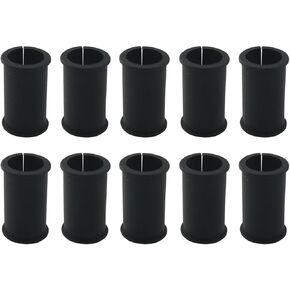 10PCS Microphone Shock Mount Rubber Spacer Tube Microphone Sleeve Washer with Camcorder Rode NTG Shotgun Microphone Fx3 Mic Shock Mount Microphone Sleeve