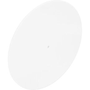 Acrylic Turntable Mat, Improved Sound Quality, Tighter Bass, Clearer Sound Output, Fits 12 inch Turntables, 33 1 / 3rpm, 45rpm Records (Bright White), Genericig3rqv5748-13