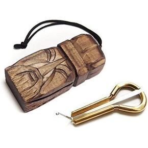 Jew's Harp by P.Potkin in wooden case Sorcerer - mouth musical instrument (jaw harp) Beautiful sound Excellent quality maultrommel (jaw harp, dan moi)