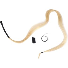 1 Hank Mongolian Horse Hair Professional Violin Bow Hair Replacement, 80cm/ 31.5in Fiddle Bow Rehair Tools Musical Bow Hair for Erhu Cello Viola Bows, Unbleached, Natural White