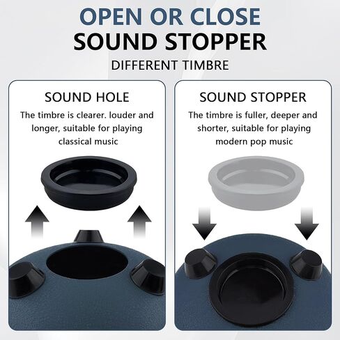 طبلة اللسان الفولاذية 6 بوصات 11 طبلة مطر طبلة اليد للحديقة الخارجية، طبلة الباندا الآلات الموسيقية مع أعواد الطبل، حامل، مجداف الإصبع، كتاب الموسيقى، حقيبة سفر للبالغين والأطفال in Kuwait