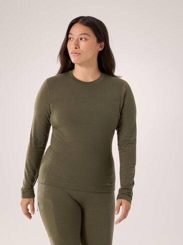 Arc'teryx Satoro Merino Wool Crew Neck LS Women's | Lightweight Merino-Blend Base Layer - Redesign in Saudi Arabia