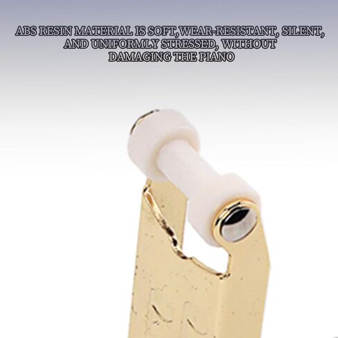 سدادة غطاء البيانو، غطاء دعامة غطاء البيانو، وسادات أمان لغطاء البيانو للبيانو المستقيم باللون الذهبي in Kuwait