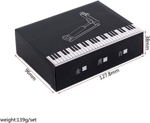 سدادة غطاء البيانو، غطاء دعامة غطاء البيانو، وسادات أمان لغطاء البيانو للبيانو المستقيم باللون الذهبي in Kuwait