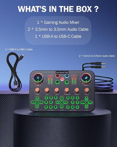 واجهة ميكروفون XLR، تحكم فردي، خافت الصوت، زر كتم الصوت، طاقة فانتوم 48 فولت، للبودكاست in Saudi Arabia