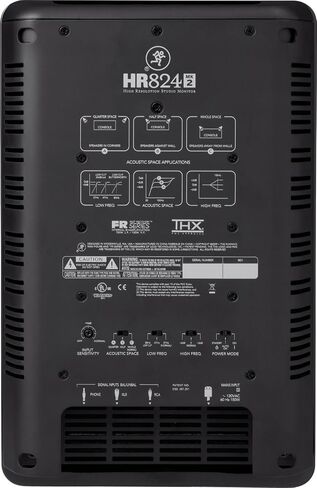 Mackie 8-Inch 2-way High Resolution Studio Monitor - Black (HR824mk2) in Saudi Arabia