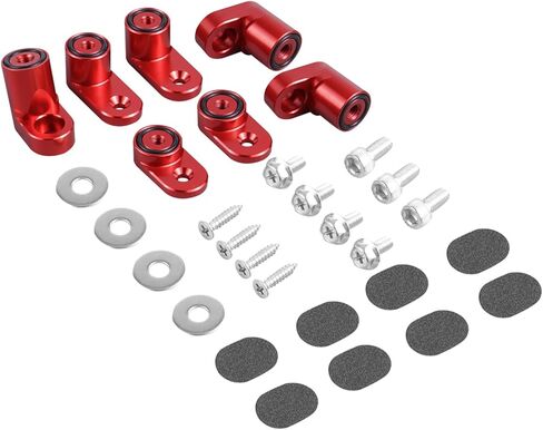 Bevinsee Bolt-on Type Rear Wing Spoiler Riser Extender Kit Compatible with Ford Focus ST Hatchback 2013 2104 2015 2016 2017 2018 /RS 2016-2018 Black in Kuwait