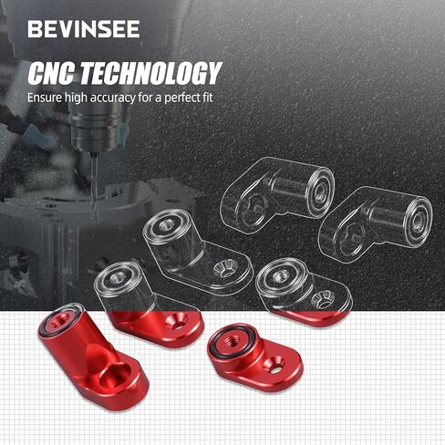 Bevinsee Bolt-on Type Rear Wing Spoiler Riser Extender Kit Compatible with Ford Focus ST Hatchback 2013 2104 2015 2016 2017 2018 /RS 2016-2018 Black in Kuwait