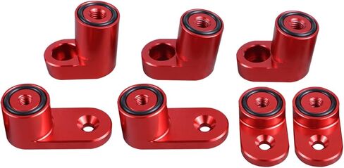 Bevinsee Bolt-on Type Rear Wing Spoiler Riser Extender Kit Compatible with Ford Focus ST Hatchback 2013 2104 2015 2016 2017 2018 /RS 2016-2018 Black in Kuwait