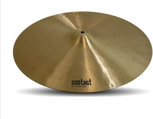 Dream Cymbals and Gongs 22 Inch Crash/Ride Cymbal (C-CRRI2) Bundle with Liquid Audio Instrument Polishing Cloth - Dream Contact Series in Saudi Arabia