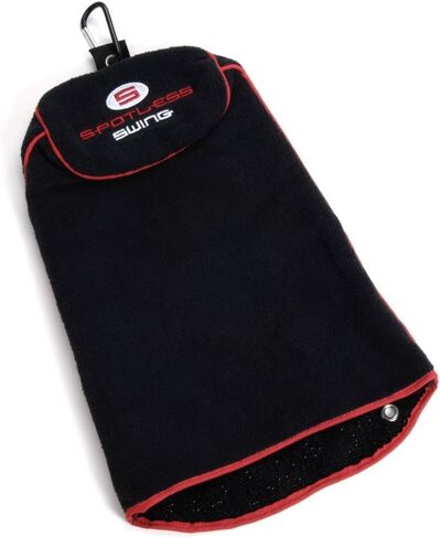 Golf Towel | Microfiber Golf Club Cleaner Towel with Clip | 3-in-1 Design for Ultimate Convenience | Premium Multi-Use Golf Accessories for Men and Women in Saudi Arabia