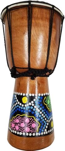 Djembe Drum- طبلة الإيقاع الأفريقية، طبلة يد بونغو صوت احترافي (6 بوصات) in Saudi Arabia