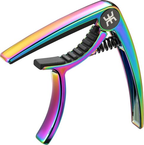 AMUMU FretGrip Guitar Capo For Electric and Acoustic Guitars- Ergonomic One-Hand Design, Secure Grip - Guitar Accessories in Kuwait
