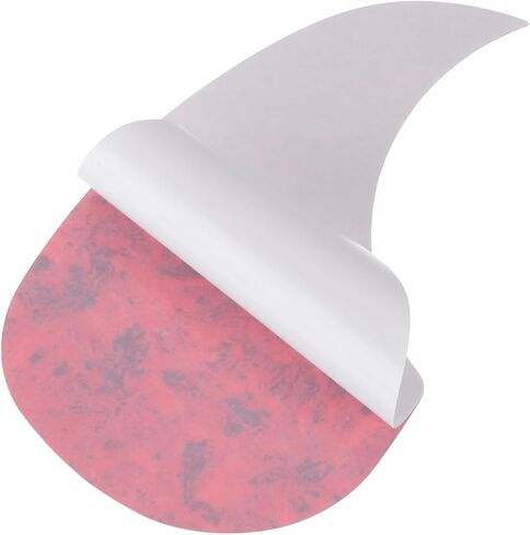 MECCANIXITY 1 قطعة الغيتار الصوتي Pickguard لوحة حماية الغيتار تناسب 38 بوصة ذاتية اللصق أجزاء الغيتار الصوتية الكهربائية 96 × 158 مم شكل قطرة الماء أبيض in Kuwait