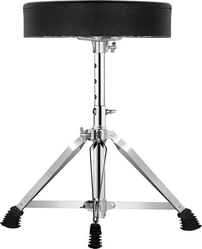 مجموعة عرش الطبل من AODSK، مقاعد طبلة مبطنة، مقعد طبل قابل للتعديل مع مفاتيح الطبل وعصي الطبل in Kuwait