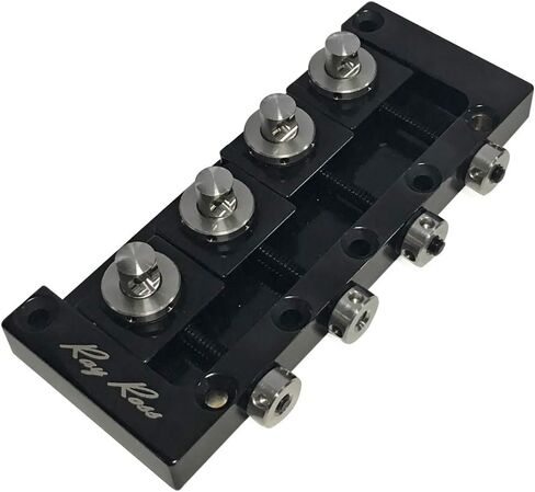 Ray Ross Saddle-Less 4-String Bass Bridge (Black Nickel) in Saudi Arabia