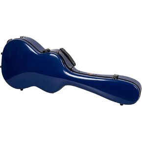 Crossrock Torres Classical Guitar Case, Fiberglass Hardshell with Accessory Compartment, Backpack Straps, TSA Lock-Navy blue (CRF2020CTNVBL)