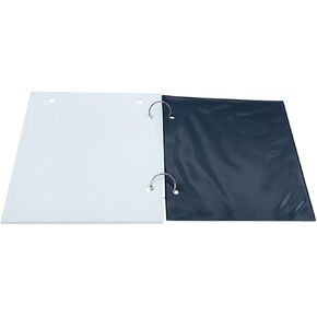 Flip Folder，Flip Folder Marching Band with 10 Pages (20 Windows)，Marching Band Flip Folder for Marching Lyre