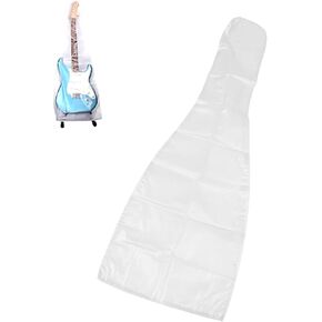 Guitar Cover Transparent Frosted Dust Cover for Electric Guitar - Elegant Protection for Your Prized Instrument