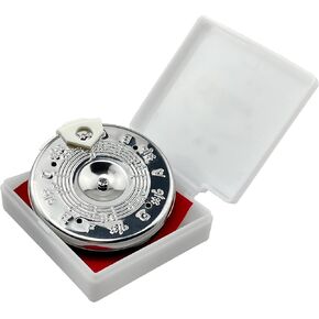 1PCS 13 Tone Pitch Pipe, Sensitive Chromatic Pitch Pipe Tuner, with Storage Box, for Guitar Bass Violin Ukulele Chromatic Tuning
