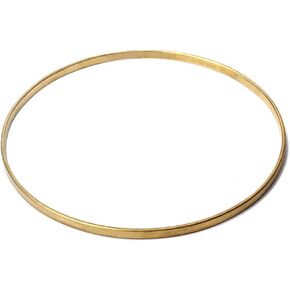 Alnicov Banjo Tension Hoop Banjo Flanges 11 Inch ，For Banjo Accessories Brass Plated