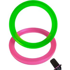 SM7b Pop Filter Retaining Ring for Shuer SM7B, SM7dB Microphone Foam Windscreen Accessories, Custom Identifier 2 Pack (Blue Illusory)
