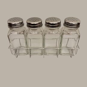 Rattleware Wire Labeled Shaker and Rack Set