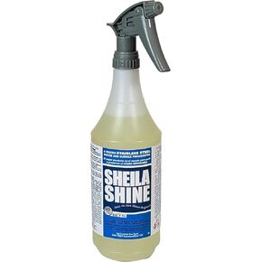 Sheila Shine Stainless Steel Polish & Cleaner | Protects Appliances from Fingerprints and Grease Marks | Residue & Streak Free | 32 oz Spray Bottle
