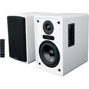 Rockville ELITE-5B 5.25 inch Powered Bookshelf Speakers Bluetooth Mic/Optical in in Saudi Arabia