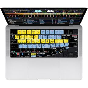 غطاء لوحة مفاتيح Serato DJ لجهاز MacBook Pro - 14 بوصة و16 بوصة - (2021+) وMacBook Air مع شريحة M2 - 13.6 بوصة (2022+) in Kuwait