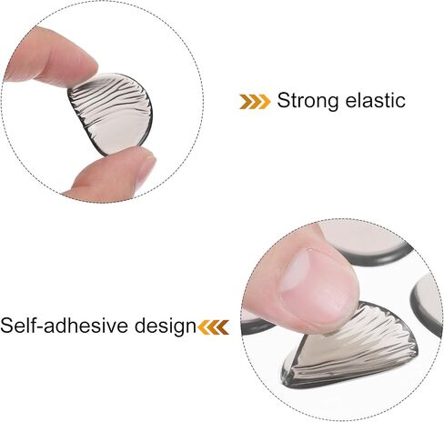 MECCANIXITY 18 Pcs Drum Dampeners Gel Pads Silicone Mute Pads Drum Silencers Drum Dampeners Moon Gels Black 30x25x3mm for Drums Cymbals Tone Control in Saudi Arabia