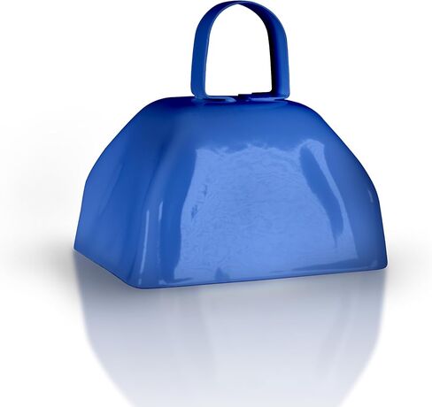 Windy City Novelties Metal Cowbell Novelty Noise Makers - 3 inch - 12 Pack - Orange in Kuwait