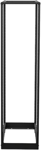 NavePoint 4-Post Adjustable Rack, 22U, 12-24 Threaded, Caster Compatible, Black in Saudi Arabia