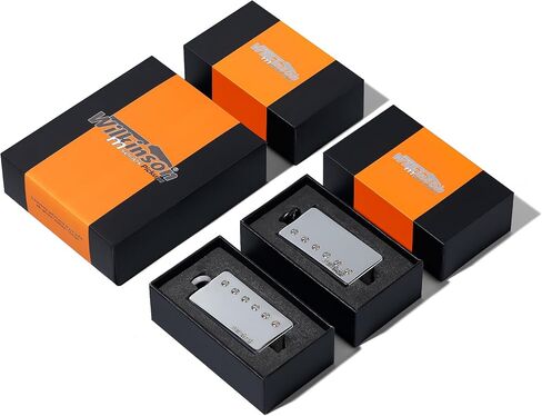 Wilkinson M Series Alnico 5 Humbucker Pickups Neck Bridge Pickups Set for Les Paul Style SG Electric Guitar (WOGH) in Saudi Arabia