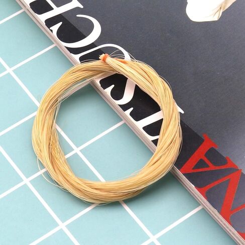 خلق فكرة الكمان القوس شعر الخيل شعر الحصان اللون الطبيعي غير مقصور 29 بوصة طول ل 4/4 الكمان فيولا التشيلو in Kuwait