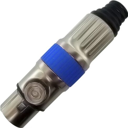 6 قطع من RIVIERA مكونة من 6 ألوان XLR 3pin موصل أنثى مطلي بالكروم مع جهات اتصال مطلية بالذهب عيار 24 قيراط in Saudi Arabia