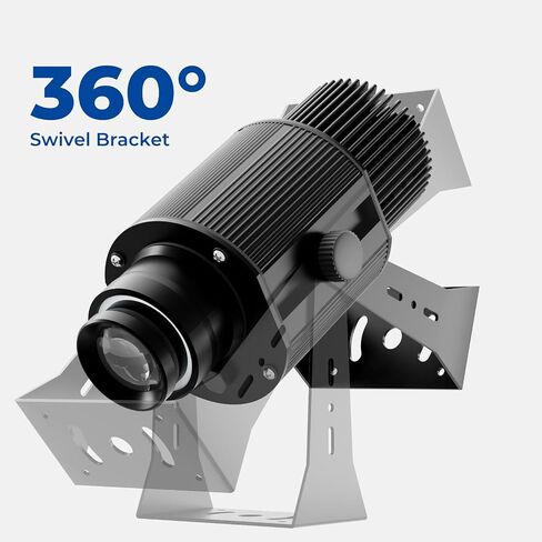 90W Logo GOBO Projector 4K Lamp Beads IP67 Waterproof Rust-Resistant Remote-Controlled Custom GOBO for Advertising,Parties,Weddings Indoor and Outdoor in Saudi Arabia