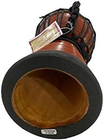 Drum Djembe is a Rope goat skin Covered Goblet African Drum Played by Hands West Africa style jembe for drums circle and more (9x20) in Kuwait