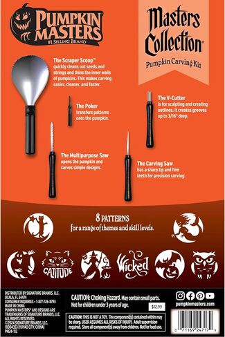 Pumpkin Masters - Masters Collection Power Saw, Easy-Grip Design and Interchangeable Blads for Maximum Control and Comfort in Saudi Arabia