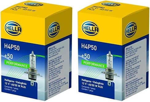 HELLA H4P50 +50 Performance Bulb, 12V, 60/55W in Saudi Arabia
