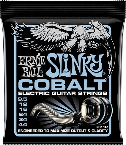 Ernie Ball Primo Slinky Cobalt Electric Guitar Strings 9.5-44 Gauge in Saudi Arabia